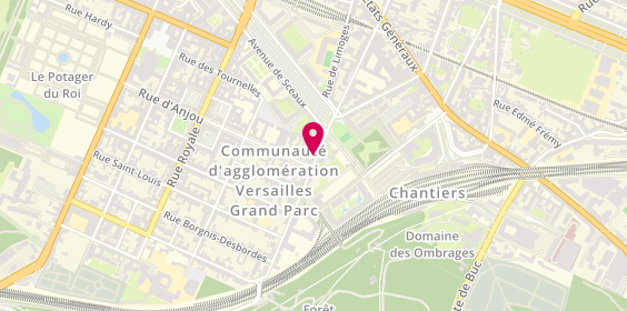 Plan de Corinne Groud-BOURGEOIS, 6 Rue Edouard Charton, 78000 Versailles