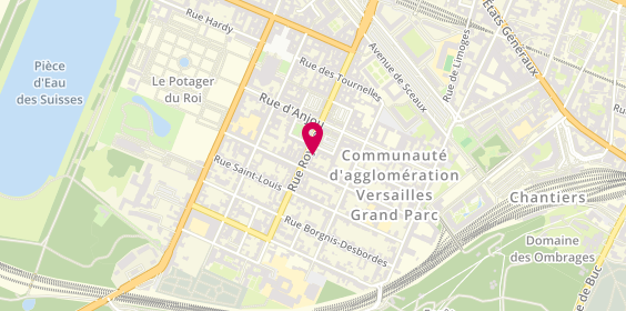 Plan de Magali MOULUN-Isun, 73 Rue Royale, 78000 Versailles