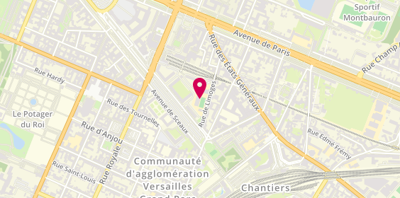 Plan de CHANLON Christelle, 8 Rue Limoges, 78000 Versailles