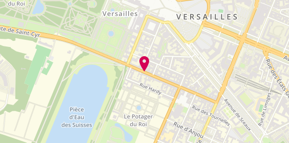Plan de Espas-Sup, 9 Rue Orangerie, 78000 Versailles