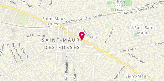 Plan de Sandra Sigogneau, 24 Avenue Foch, 94100 Saint-Maur-des-Fossés