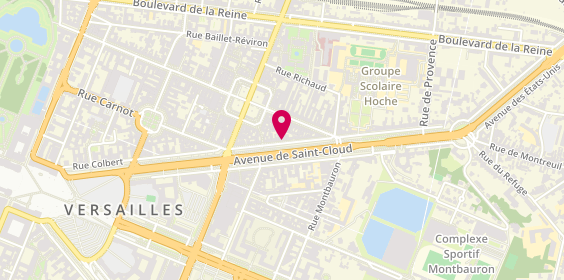 Plan de Isabelle PORTON DETERNE, 45 avenue de Saint-Cloud, 78000 Versailles