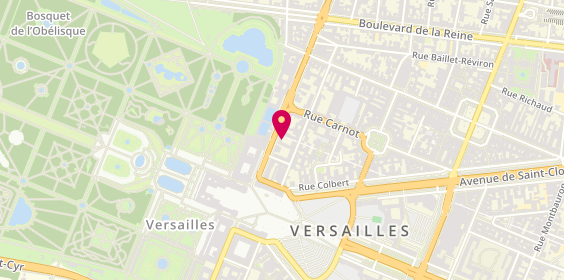 Plan de CHIRAC Olivia, 6 Rue des Réservoirs, 78000 Versailles