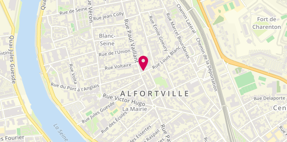 Plan de CRAMARD Véronique, 35 Rue Louis Blanc, 94140 Alfortville