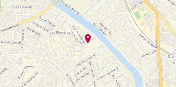 Plan de Stéphanie Da Soledade, Rue Marne, 94700 Maisons-Alfort