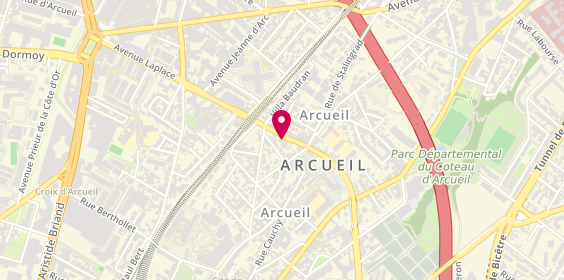 Plan de Leclerc-Dupuy Agnès, 9 Avenue Laplace, 94110 Arcueil