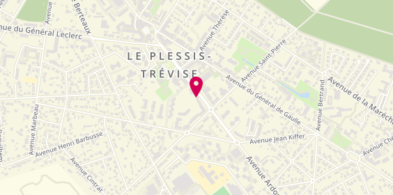 Plan de PIAIA FLORENCE MARIE ELISE, 54 avenue Ardouin, 94420 Le Plessis-Trévise