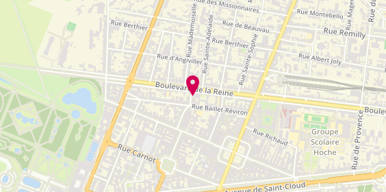 Plan de DE BATZ Laurence, 4 Rue Saint-Lazare, 78000 Versailles
