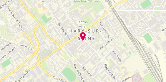 Plan de MIRI Lisa, 6 Rue Raspail, 94200 Ivry-sur-Seine