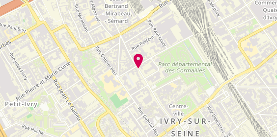 Plan de DERMAN Henri, 59 Avenue Danielle Casanova, 94200 Ivry-sur-Seine