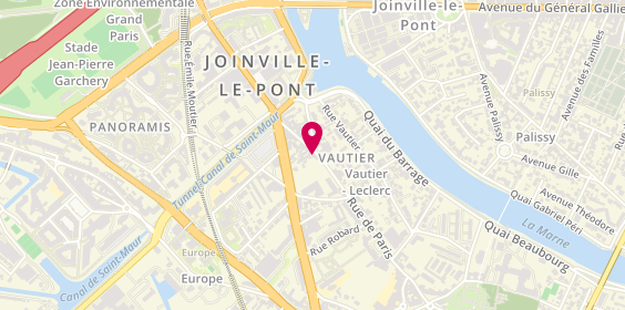 Plan de GAULTIER Annelise, 52 Rue de Paris, 94340 Joinville-le-Pont