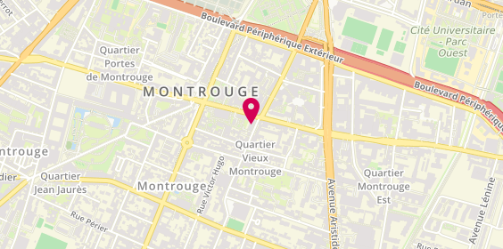 Plan de LAPIERRE Vincent, 62 avenue Henri Ginoux, 92120 Montrouge