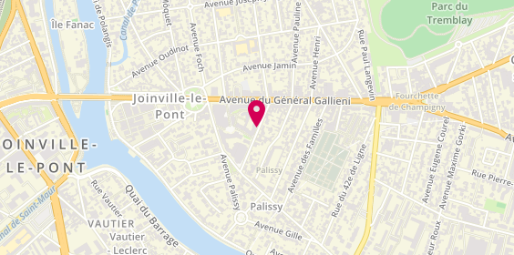 Plan de ANTOLIN GLENN Patricia, 10 Avenue Joyeuse, 94340 Joinville-le-Pont