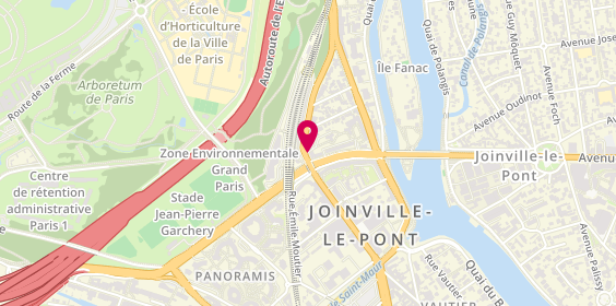 Plan de PIOT Aleksandra, 1 avenue Jean Jaurès, 94340 Joinville-le-Pont