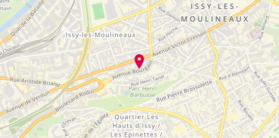 Plan de Pascale Oiknine DADOUN, 12 Avenue Bourgain, 92130 Issy-les-Moulineaux