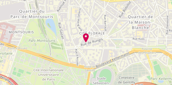 Plan de SAID Yves, 26 Rue de Rungis, 75013 Paris