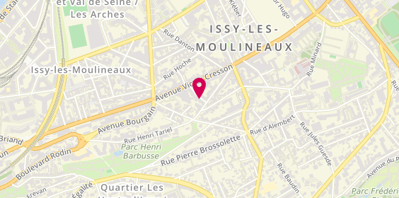 Plan de Le Cam Noëlle, 8 Rue Edouard Branly, 92130 Issy-les-Moulineaux