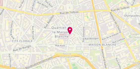 Plan de JORROT Pierre, Selarl Rythmologie Sdjs
Hopital des Peupliers
8 Place de l'Abbe G Henocque, 75013 Paris