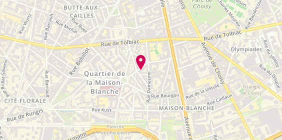 Plan de Cherbit Murielle, 9 Rue Henri Pape, 75013 Paris