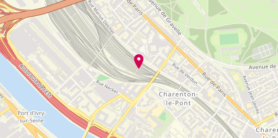 Plan de ALLIGNET Rachel, 4 avenue Winston Churchill, 94220 Charenton-le-Pont