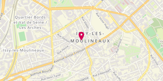 Plan de DE LA MASSELIERE GUILLAUME Charlery, 26 Rue Diderot, 92130 Issy-les-Moulineaux