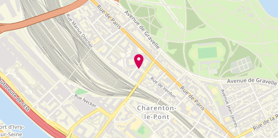 Plan de ANDRAUD Fabien, 43 Rue de Verdun, 94220 Charenton-le-Pont