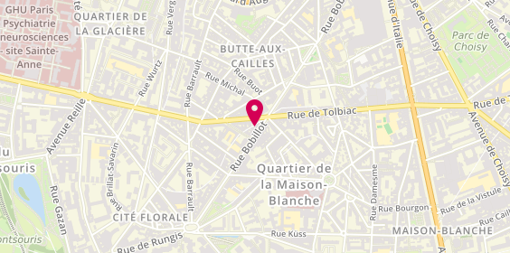 Plan de Entelekhiae, 58 Rue Bobillot, 75013 Paris