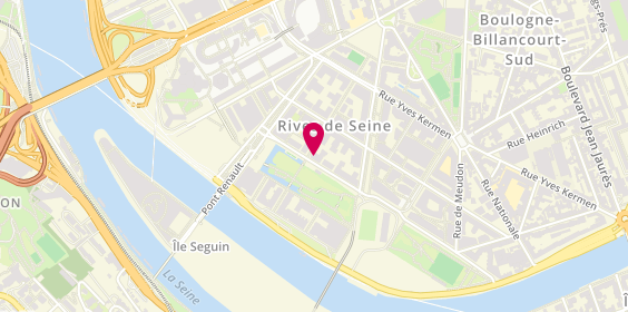 Plan de GIRARDIN HERSEN MARGUERITE, 66 avenue Pierre Lefaucheux, 92100 Boulogne-Billancourt