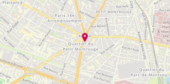 Plan de COLLOT Edouard, 85 Avenue du General Leclerc, 75014 Paris
