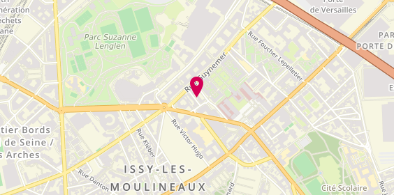 Plan de MAUGARD Eglantine, 5 Rue du Sergent Blandan, 92130 Issy-les-Moulineaux