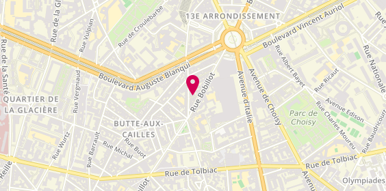 Plan de Psychologue Buket TUGSEL, 1 Pass. Du Moulin des Prés, 75013 Paris