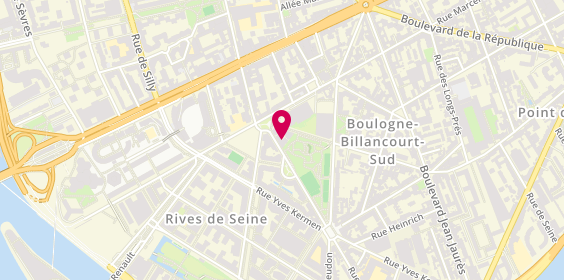 Plan de Raphaëlle DESNOYERS · Psychologue, 38 Rue Nationale, 92100 Boulogne-Billancourt