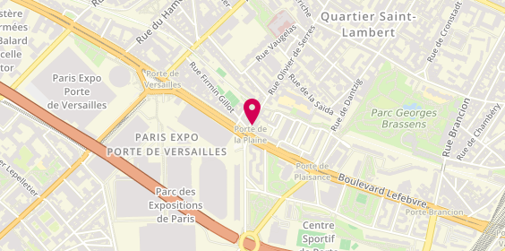 Plan de FREBAULT Denis, 111 Rue Olivier de Serres, 75015 Paris