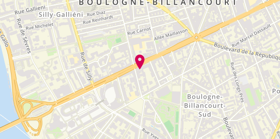 Plan de ROLLAT Camille, 29 avenue du Général Leclerc, 92100 Boulogne-Billancourt
