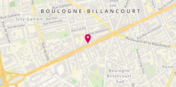 Plan de LAMBRET Jean Christophe, 38 Avenue du Gal Leclerc, 92100 Boulogne-Billancourt