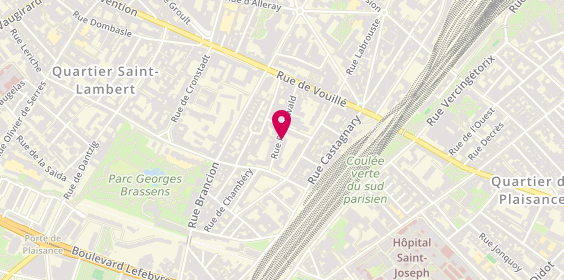 Plan de ROBERT Marianne, 17 Bis Rue Rosenwald, 75015 Paris