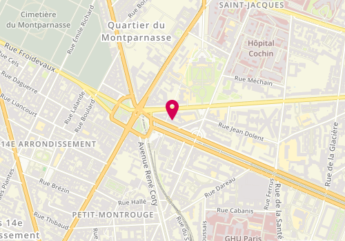 Plan de Sandrine DUTEMPS - Psychologue - Thérapies comportementales et cognitives (TCC), 52 Bis Boulevard Saint-Jacques, 75014 Paris