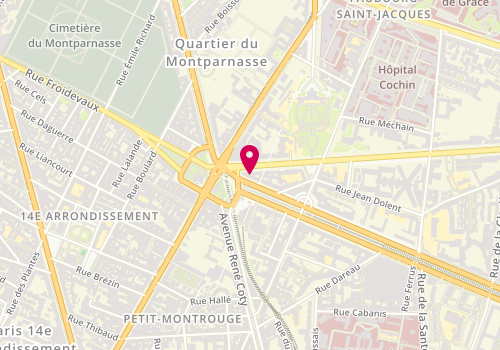 Plan de Sophie Guiroy, 99 Boulevard Arago, 75014 Paris