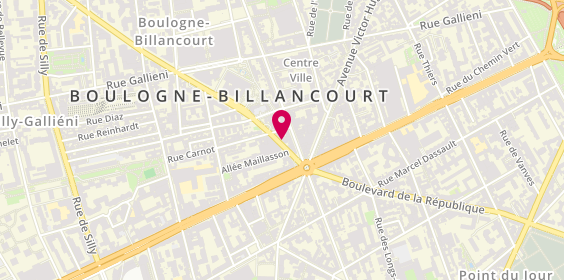 Plan de BRAMI Florence, 14 avenue André Morizet, 92100 Boulogne-Billancourt