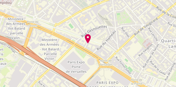 Plan de MELESE Florence, 4 Rue Léon Delagrange, 75015 Paris