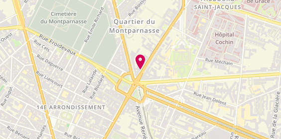 Plan de LABORIT Jacques, 106 Avenue Denfert Rochereau, 75014 Paris