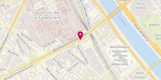 Plan de Rollet-VEY Catherine, 49 Boulevard Vincent Auriol, 75013 Paris