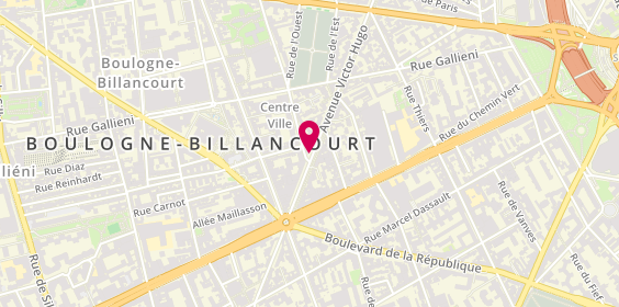 Plan de ZANNOTTI Mathieu, Societe Civile de Moyen
104 Avenue V. Hugo, 92100 Boulogne-Billancourt