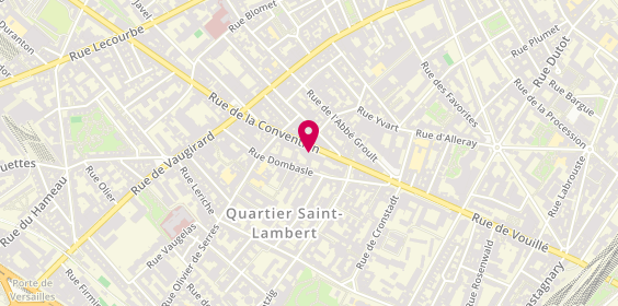 Plan de GONTIER Emmanuelle, 224 Rue de la Convention, 75015 Paris