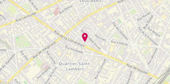 Plan de NGUYEN Amandine, 25 Rue Victor Duruy, 75015 Paris