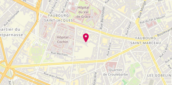 Plan de Jean Paul Grimandi, 13 square de Port-Royal, 75013 Paris