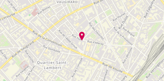Plan de CARMI Antoine, 38 Rue d'Alleray, 75015 Paris