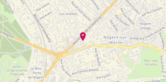 Plan de TURMOND Philippe, 5 Rue Jean Moulin, 94130 Nogent-sur-Marne