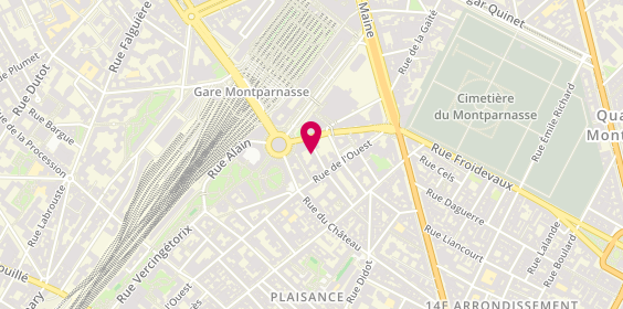 Plan de ELOY Alexis, 6 Rue du Texel, 75014 Paris