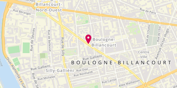 Plan de JOLY Michaël, 58 Avenue André Morizet, 92100 Boulogne-Billancourt